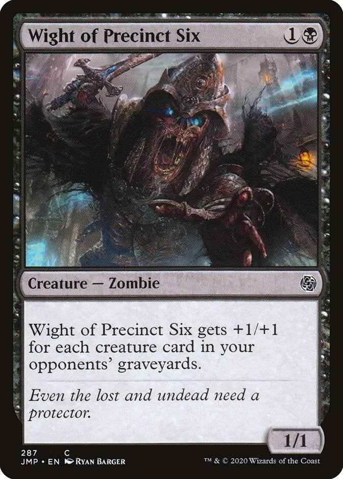 Image for Wight of Precinct Six (Jumpstart) (287) - Magic: The Gathering