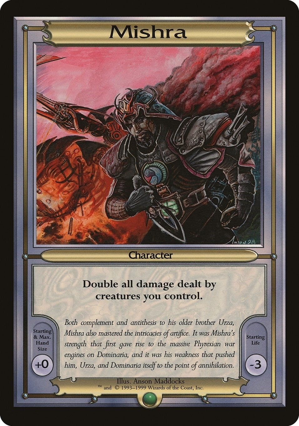 Image for Mishra (Oversize) (Vanguard) - Magic: The Gathering
