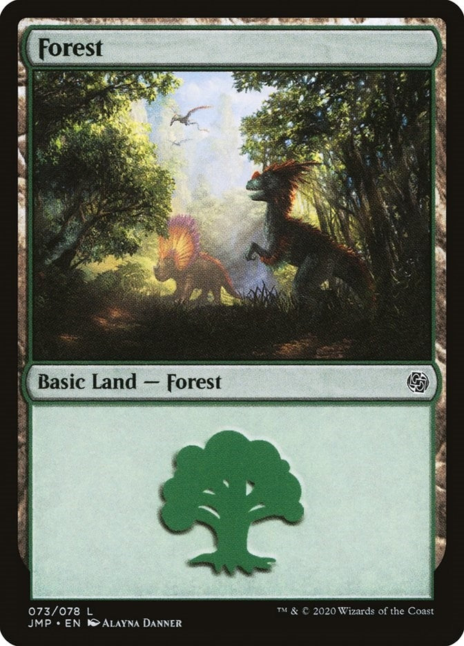 Image for Forest (073) (Jumpstart) (73) - Magic: The Gathering