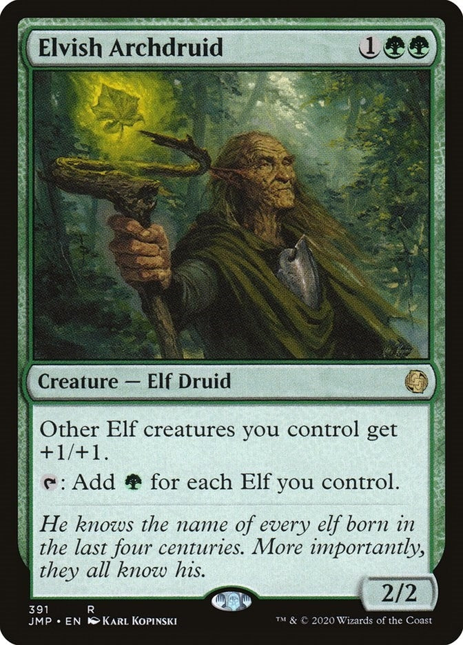 Image for Elvish Archdruid (Jumpstart) (391) - Magic: The Gathering