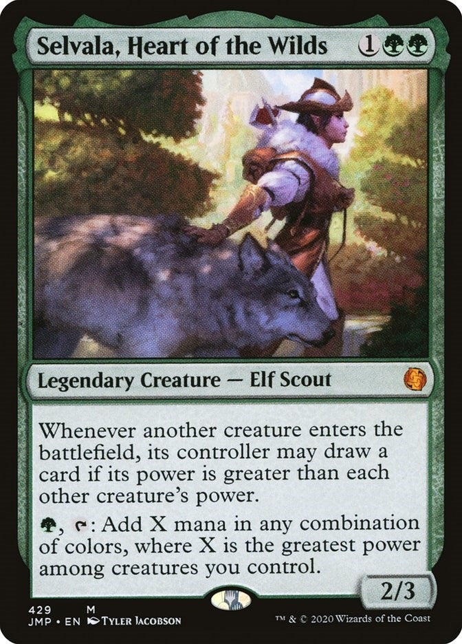 Image for Selvala, Heart of the Wilds (Jumpstart) (429) - Magic: The Gathering