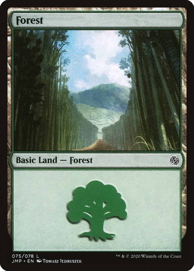 Image for Forest (075) (Jumpstart) (75) - Magic: The Gathering