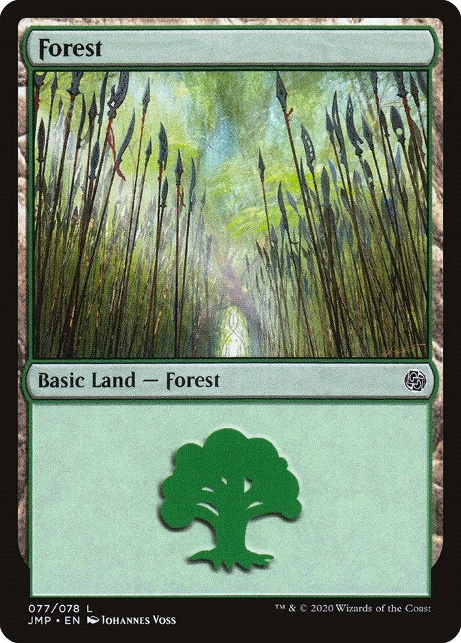 Image for Forest (077) (Jumpstart) (77) - Magic: The Gathering