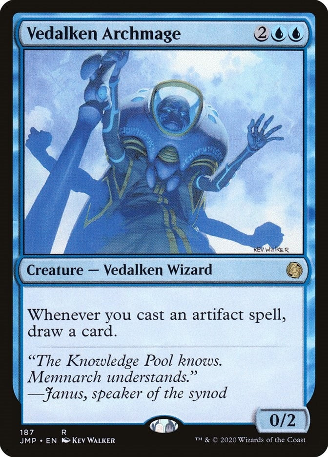 Image for Vedalken Archmage (Jumpstart) (187) - Magic: The Gathering