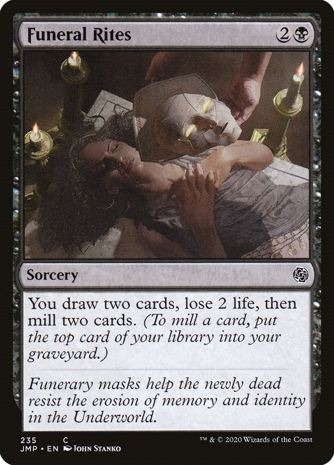 Image for Funeral Rites (Jumpstart) (235) - Magic: The Gathering