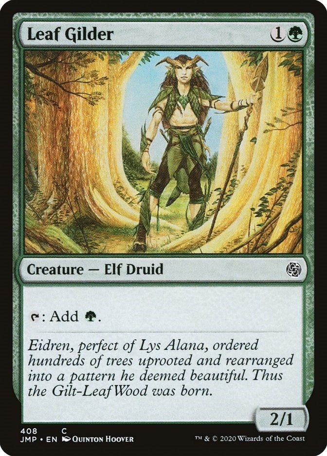 Image for Leaf Gilder (Jumpstart) (408) - Magic: The Gathering