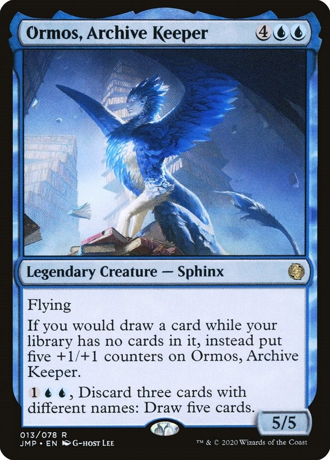 Image for Ormos, Archive Keeper (Jumpstart) (13) - Magic: The Gathering