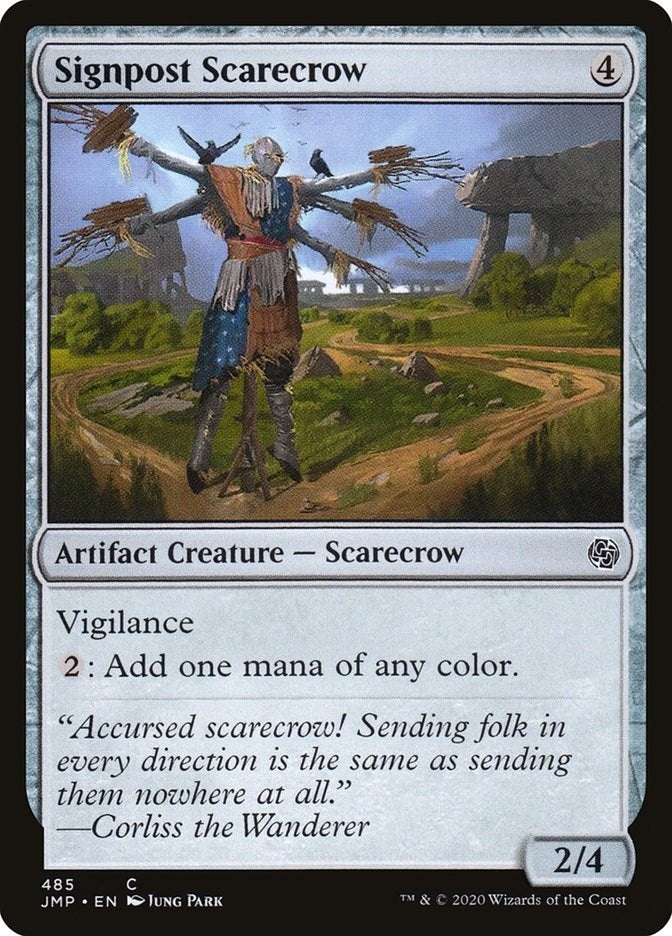Image for Signpost Scarecrow (Jumpstart) (485) - Magic: The Gathering