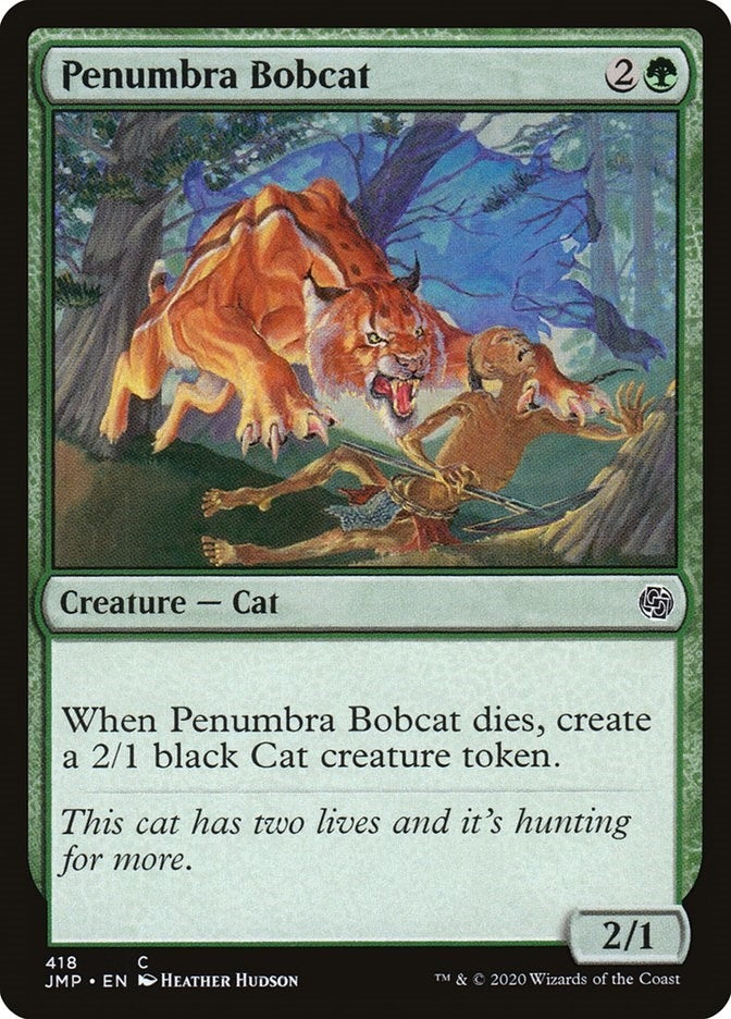 Image for Penumbra Bobcat (Jumpstart) (418) - Magic: The Gathering