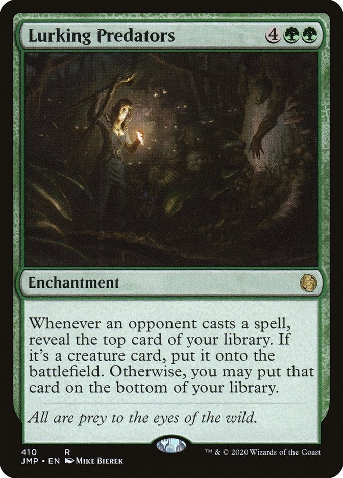 Image for Lurking Predators (Jumpstart) (410) - Magic: The Gathering