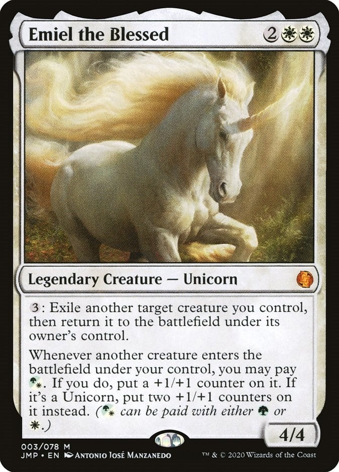 Image for Emiel the Blessed (Jumpstart) (3) - Magic: The Gathering
