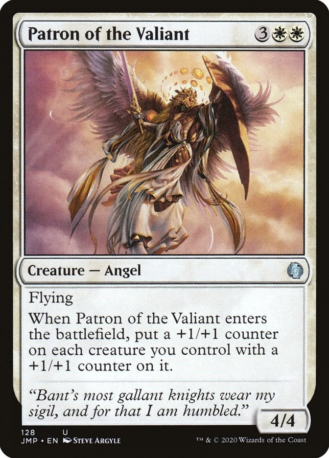 Image for Patron of the Valiant (Jumpstart) (128) - Magic: The Gathering