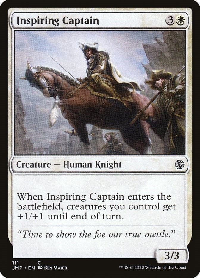 Image for Inspiring Captain (Jumpstart) (111) - Magic: The Gathering