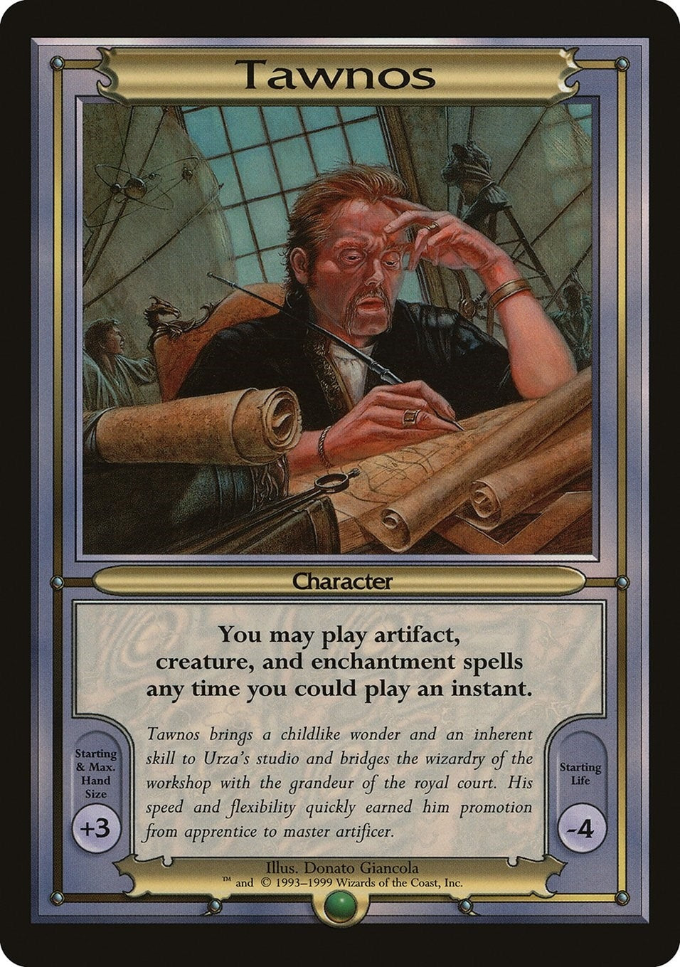 Image for Tawnos (Oversize) (Vanguard) - Magic: The Gathering