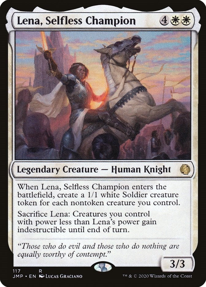 Image for Lena, Selfless Champion (Jumpstart) (117) - Magic: The Gathering