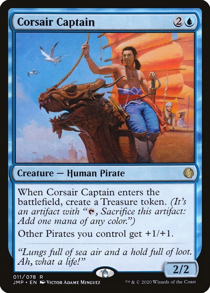 Image for Corsair Captain (Jumpstart) (11) - Magic: The Gathering