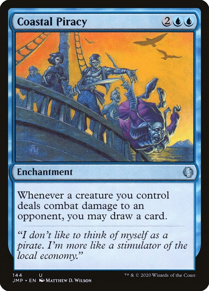 Image for Coastal Piracy (Jumpstart) (144) - Magic: The Gathering
