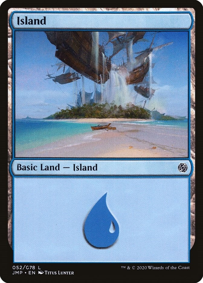 Image for Island (052) (Jumpstart) (52) - Magic: The Gathering
