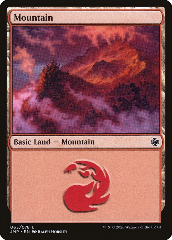 Image for Mountain (065) (Jumpstart) (65) - Magic: The Gathering