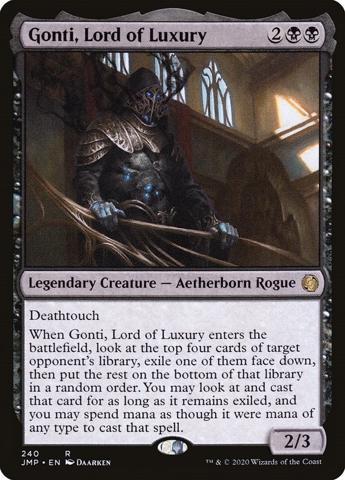 Image for Gonti, Lord of Luxury (Jumpstart) (240) - Magic: The Gathering