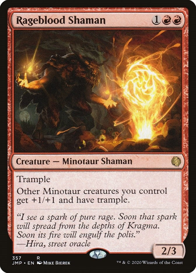 Image for Rageblood Shaman (Jumpstart) (357) - Magic: The Gathering