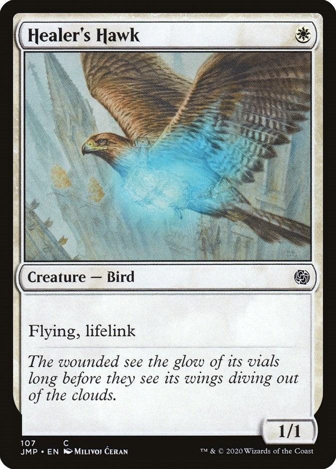 Image for Healer's Hawk (Jumpstart) (107) - Magic: The Gathering