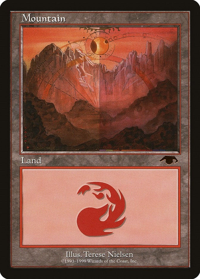 Image for Mountain - Guru (Guru Lands) (3) - Magic: The Gathering