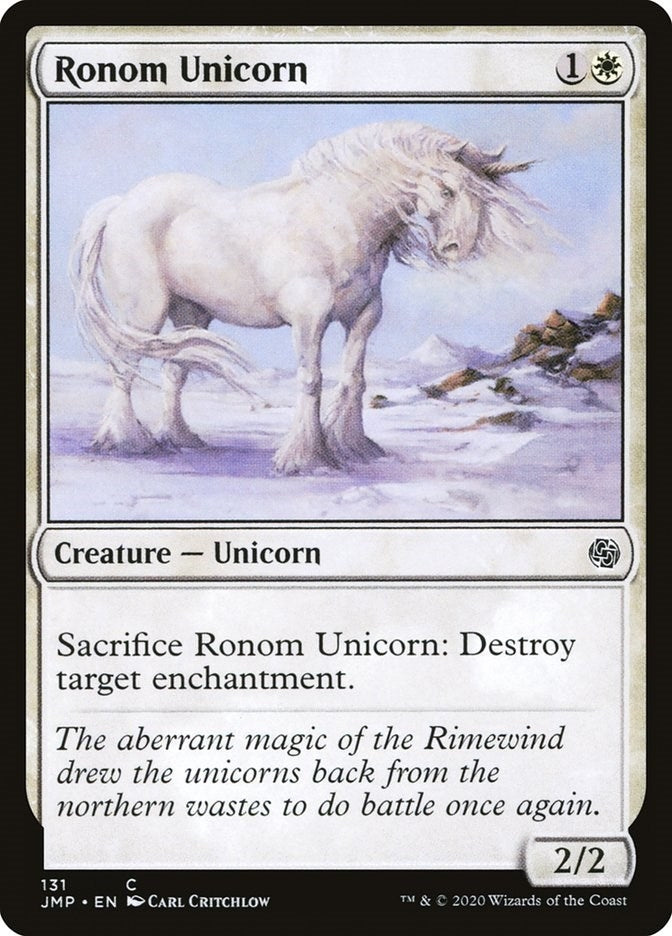 Image for Ronom Unicorn (Jumpstart) (131) - Magic: The Gathering