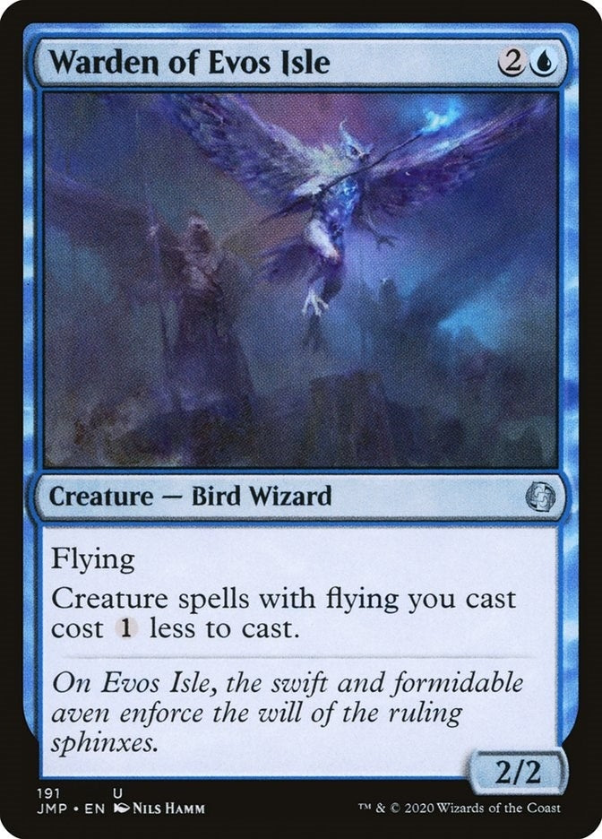 Image for Warden of Evos Isle (Jumpstart) (191) - Magic: The Gathering