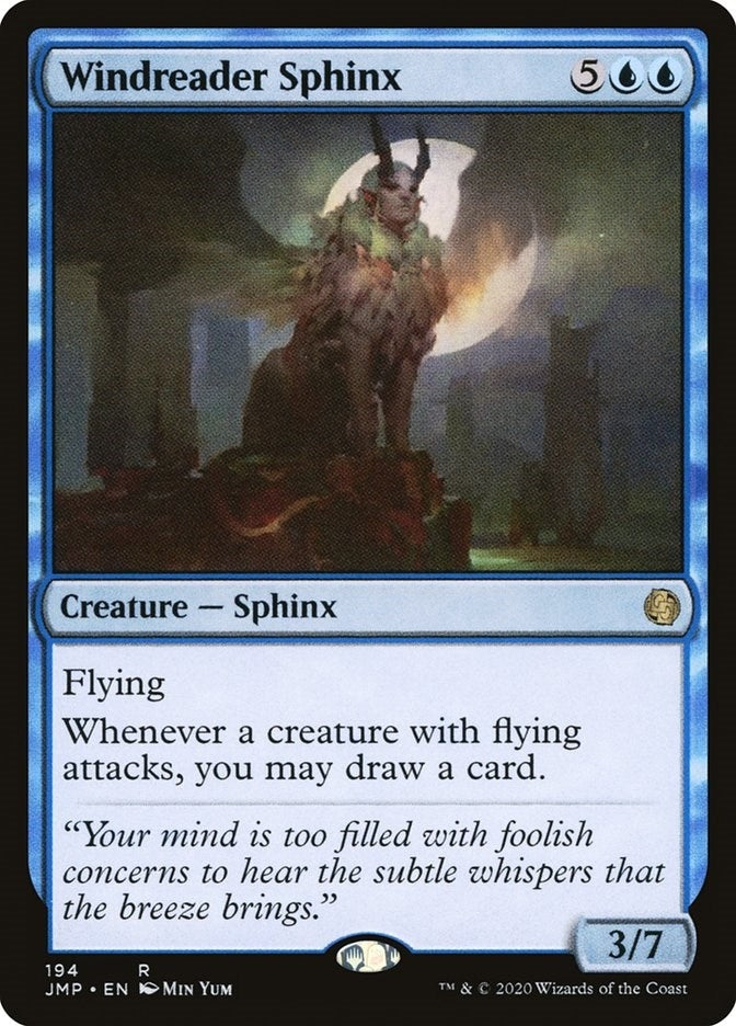 Image for Windreader Sphinx (Jumpstart) (194) - Magic: The Gathering