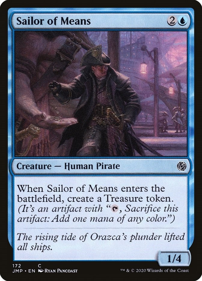 Image for Sailor of Means (Jumpstart) (172) - Magic: The Gathering
