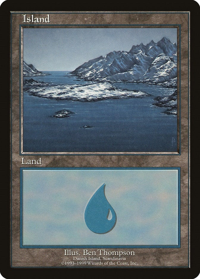 Image for Island - Danish Island (European Lands) (2) - Magic: The Gathering