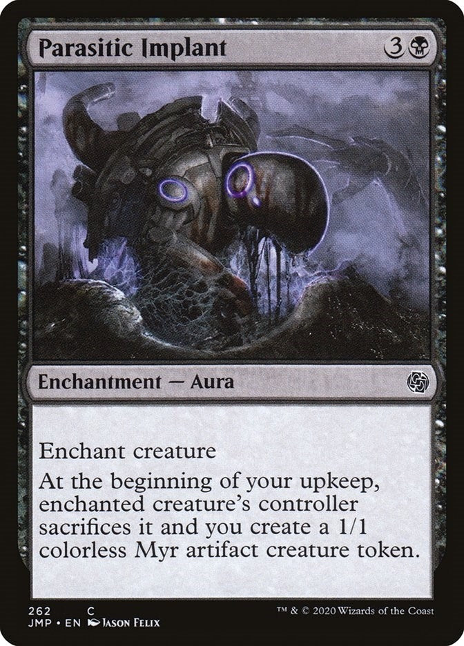 Image for Parasitic Implant (Jumpstart) (262) - Magic: The Gathering