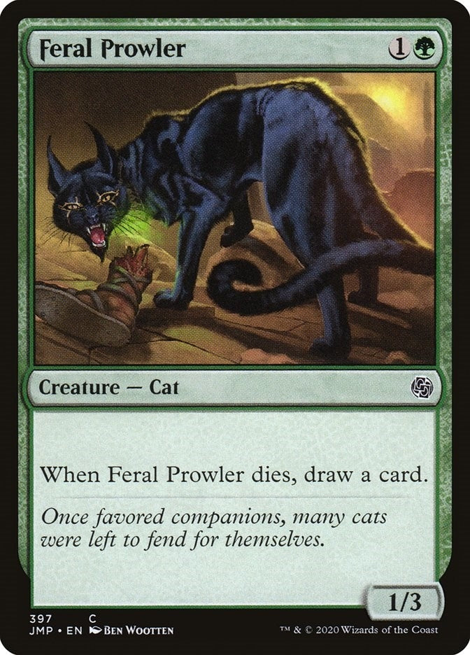 Image for Feral Prowler (Jumpstart) (397) - Magic: The Gathering
