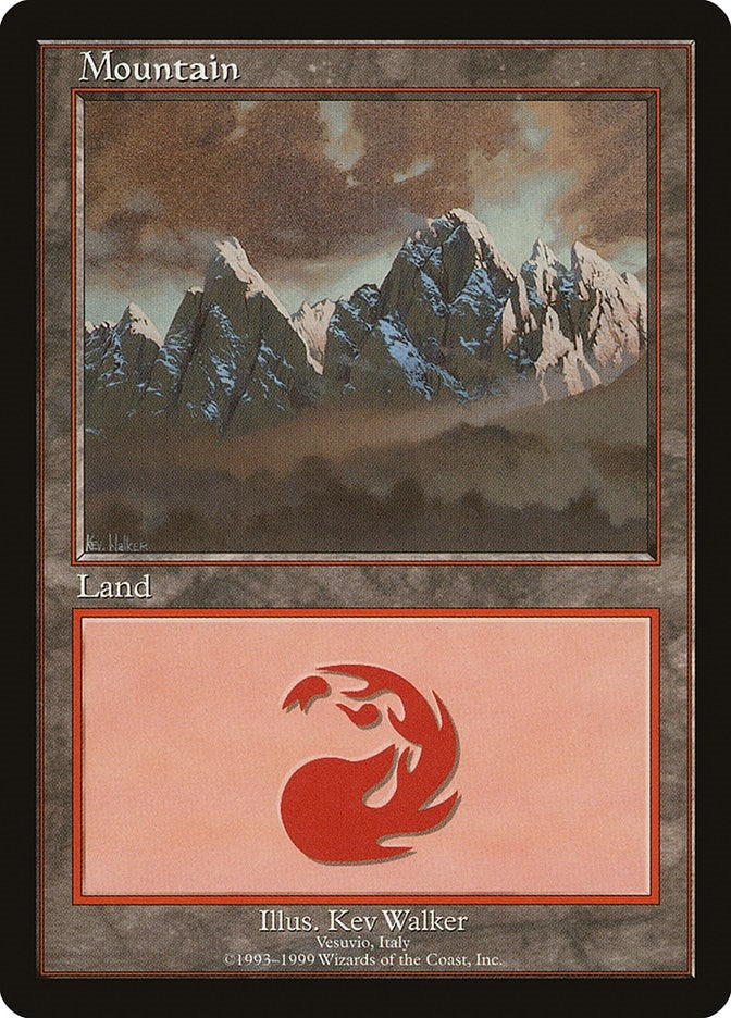 Image for Mountain - Vesuvio (European Lands) (3) - Magic: The Gathering