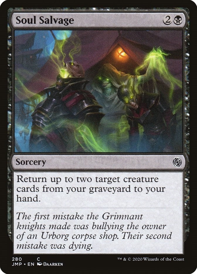 Image for Soul Salvage (Jumpstart) (280) - Magic: The Gathering