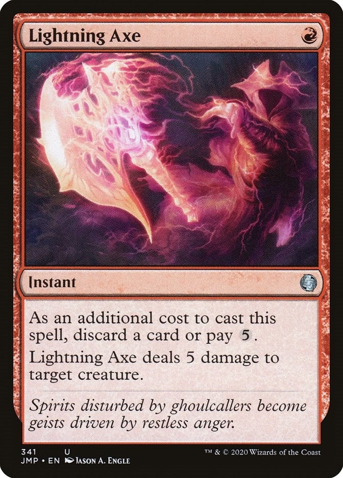 Image for Lightning Axe (Jumpstart) (341) - Magic: The Gathering