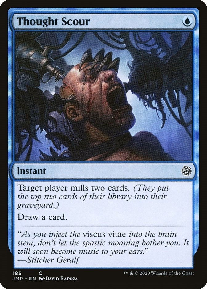 Image for Thought Scour (Jumpstart) (185) - Magic: The Gathering