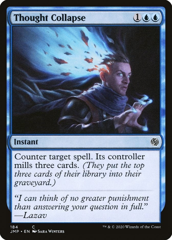 Image for Thought Collapse (Jumpstart) (184) - Magic: The Gathering