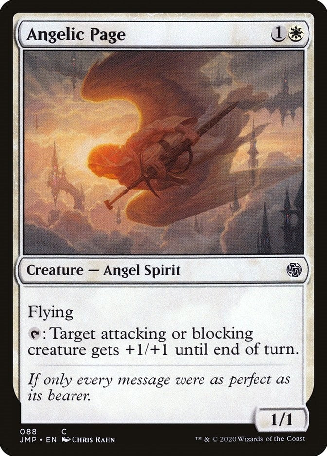 Image for Angelic Page (Jumpstart) (88) - Magic: The Gathering