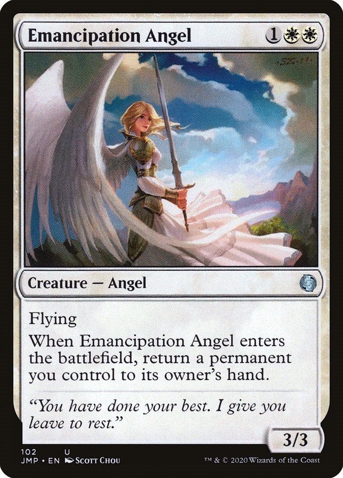 Image for Emancipation Angel (Jumpstart) (102) - Magic: The Gathering
