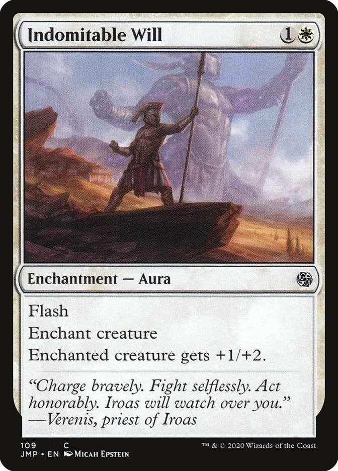 Image for Indomitable Will (Jumpstart) (109) - Magic: The Gathering