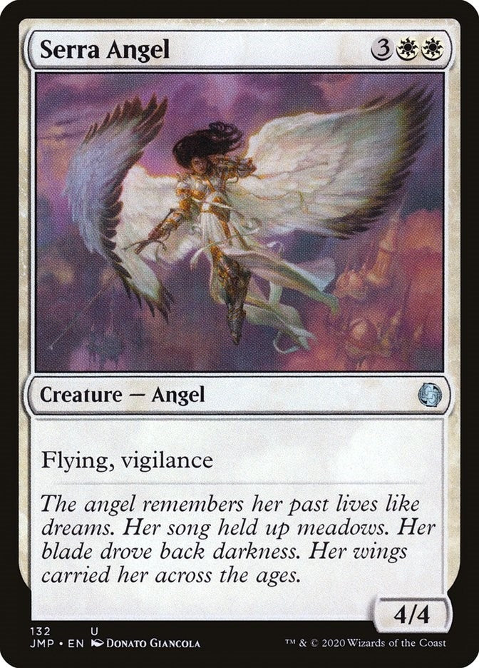 Image for Serra Angel (Jumpstart) (132) - Magic: The Gathering