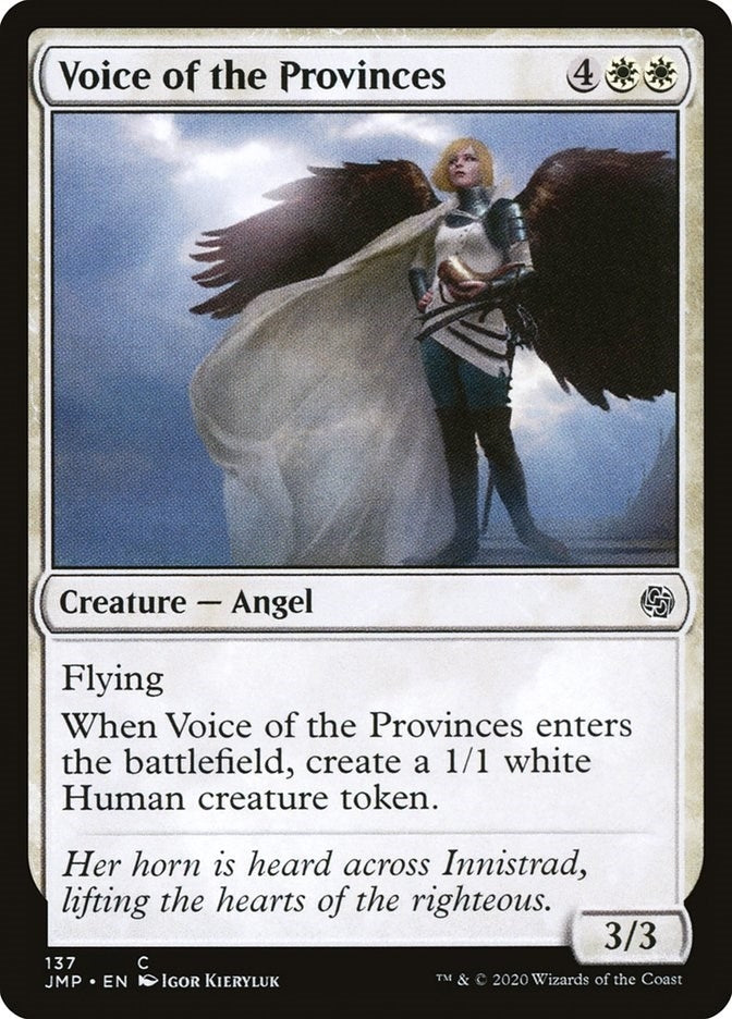 Image for Voice of the Provinces (Jumpstart) (137) - Magic: The Gathering