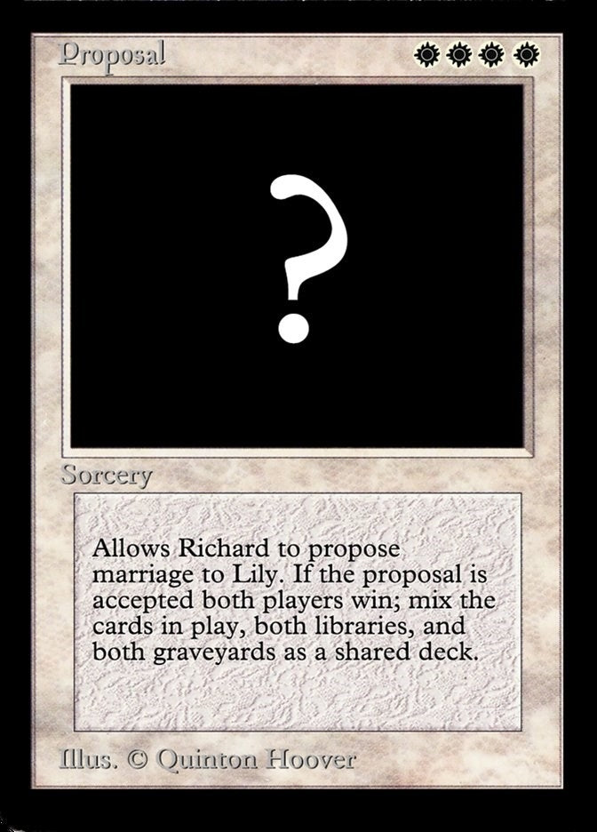 Image for Proposal (Special Occasion) - Magic: The Gathering