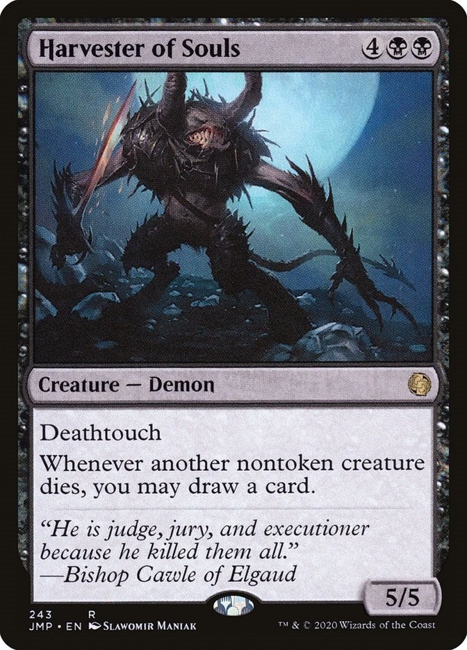 Image for Harvester of Souls (Jumpstart) (243) - Magic: The Gathering