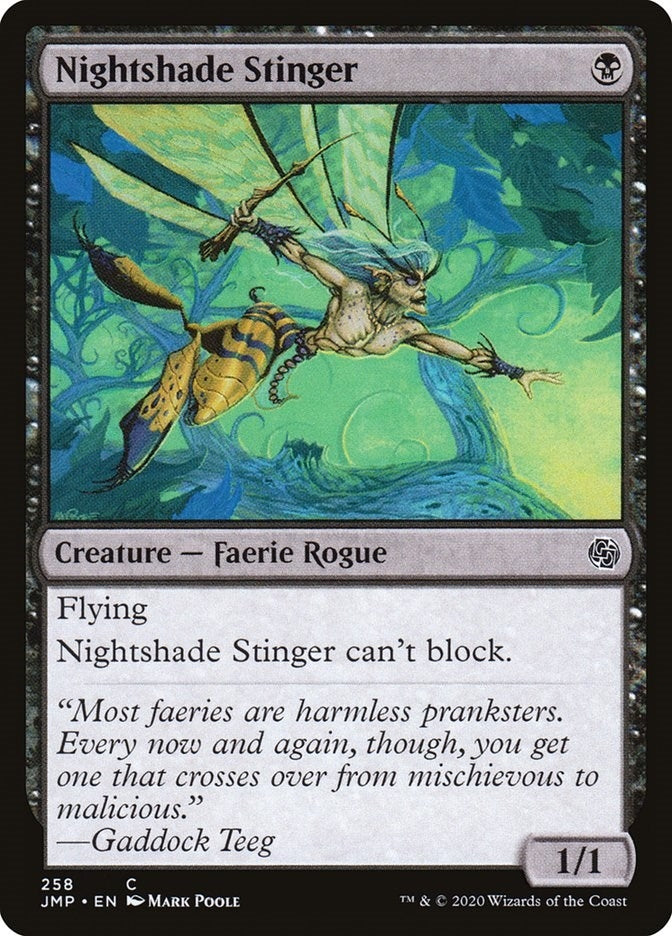 Image for Nightshade Stinger (Jumpstart) (258) - Magic: The Gathering