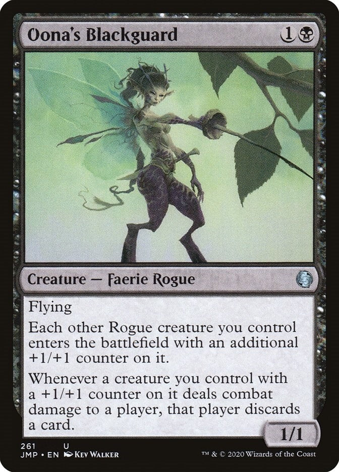 Image for Oona's Blackguard (Jumpstart) (261) - Magic: The Gathering