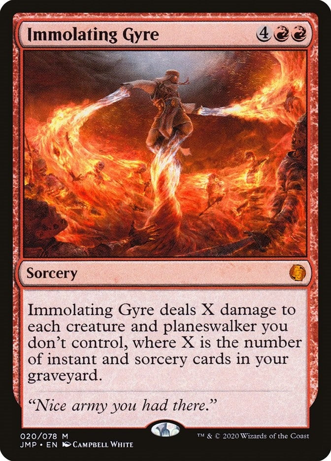 Image for Immolating Gyre (Jumpstart) (20) - Magic: The Gathering