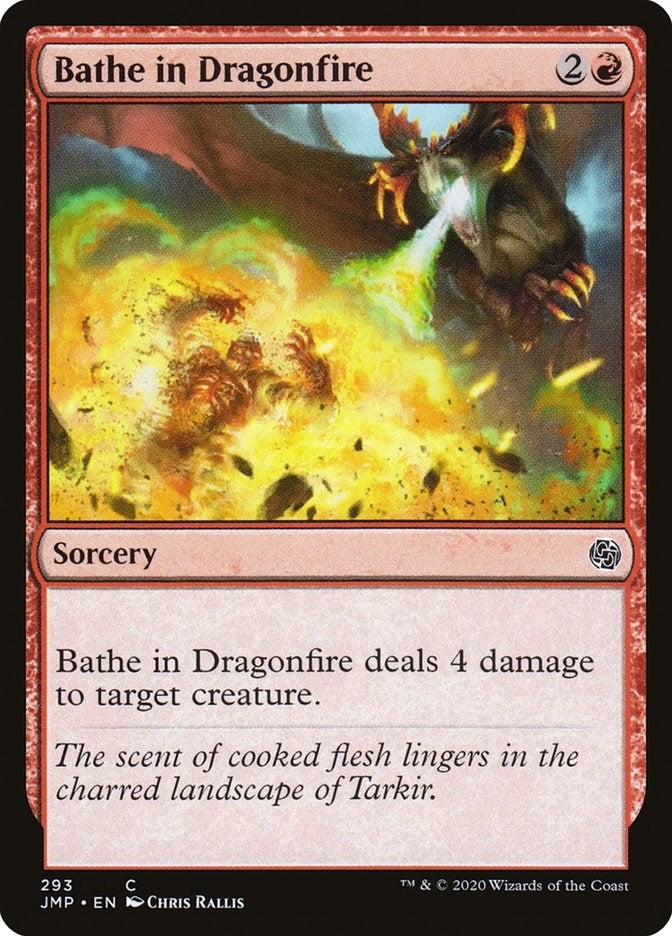 Image for Bathe in Dragonfire (Jumpstart) (293) - Magic: The Gathering